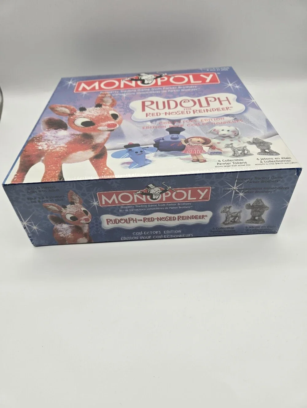 Hasbro Monopoly Rudolph The Red Nosed Reindeer Collect Edition Board Game 2006